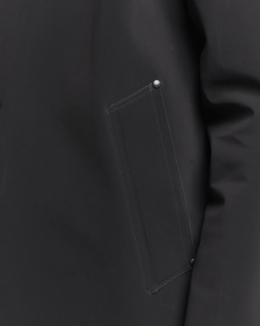 Herre | Jakker | Stutterheim | Stockholm Raincoat Suede Black