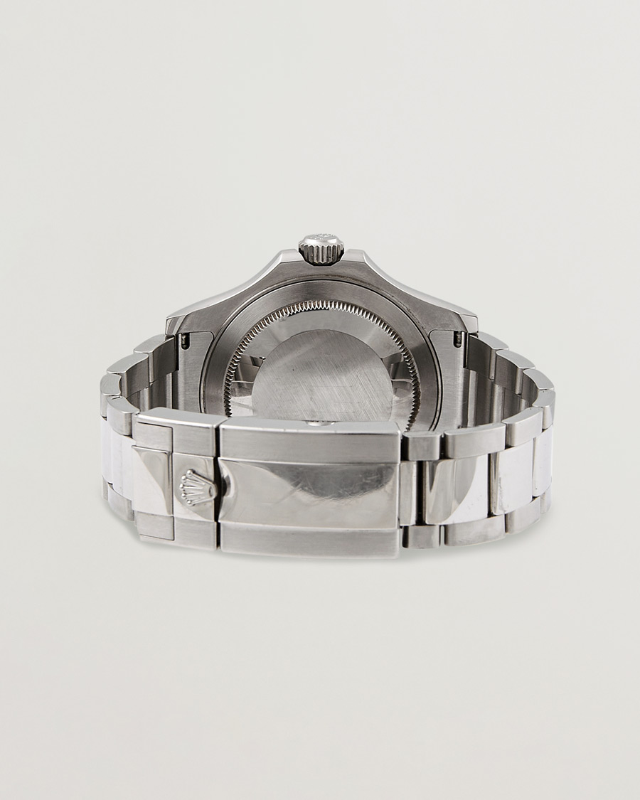 Herre | Rolex Pre-Owned Yacht Master 116622 Oyster Perpetual Silver | Rolex Pre-Owned | Yacht Master 116622 Oyster Perpetual Silver