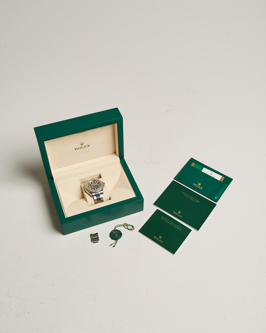 Herre | Rolex Pre-Owned Yacht Master 116622 Oyster Perpetual Silver | Rolex Pre-Owned | Yacht Master 116622 Oyster Perpetual Silver