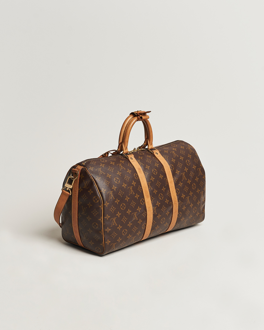 Herre | Louis Vuitton Pre-Owned Keepall Bandoulière 45 Monogram | Louis Vuitton Pre-Owned | Keepall Bandoulière 45 Monogram