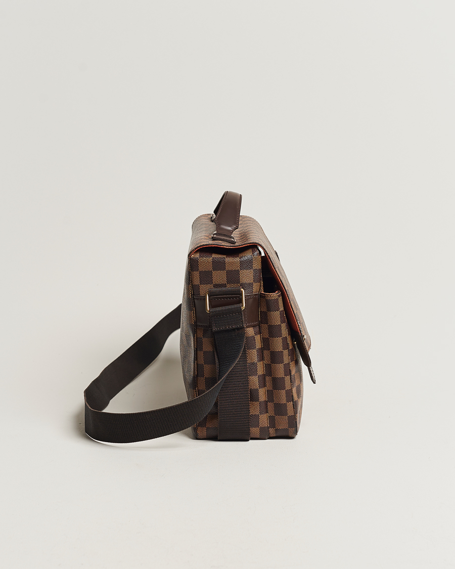 Herre | Louis Vuitton Pre-Owned Broadway Messenger Bag Damier Ebene | Louis Vuitton Pre-Owned | Broadway Messenger Bag Damier Ebene