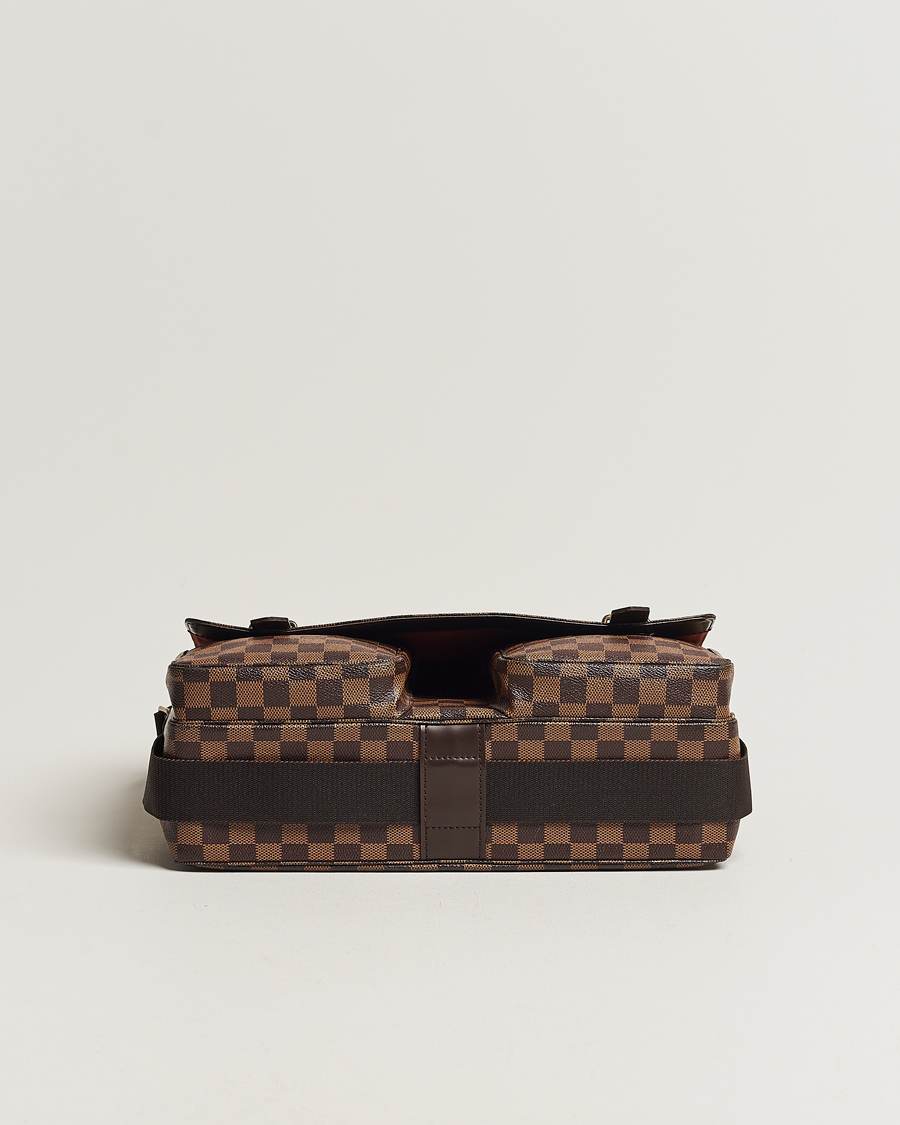 Herre | Louis Vuitton Pre-Owned Broadway Messenger Bag Damier Ebene | Louis Vuitton Pre-Owned | Broadway Messenger Bag Damier Ebene