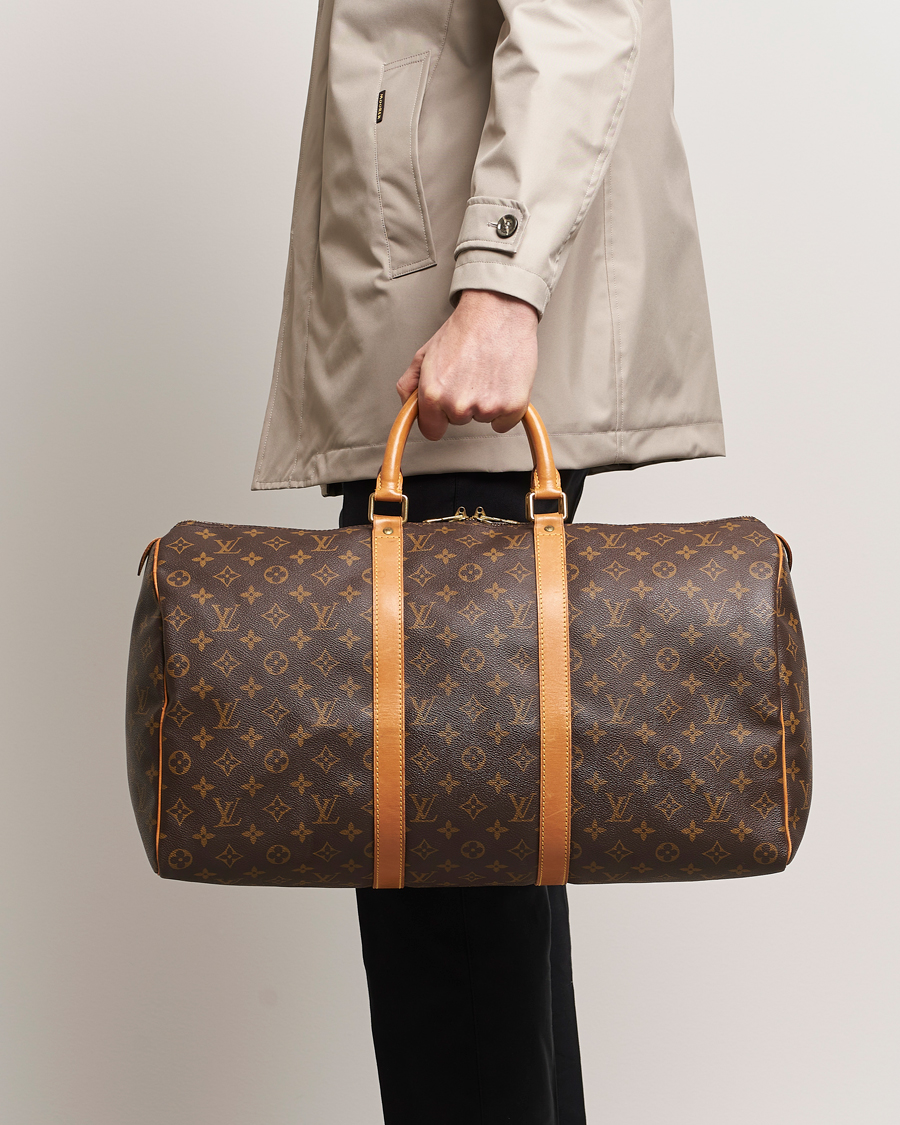 Herre | Louis Vuitton Pre-Owned Keepall 50 Bag Monogram  | Louis Vuitton Pre-Owned | Keepall 50 Bag Monogram 