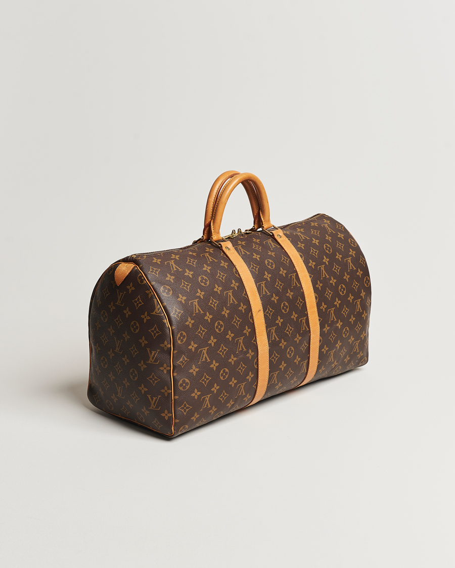 Herre | Pre-Owned & Vintage Bags | Louis Vuitton Pre-Owned | Keepall 50 Bag Monogram 