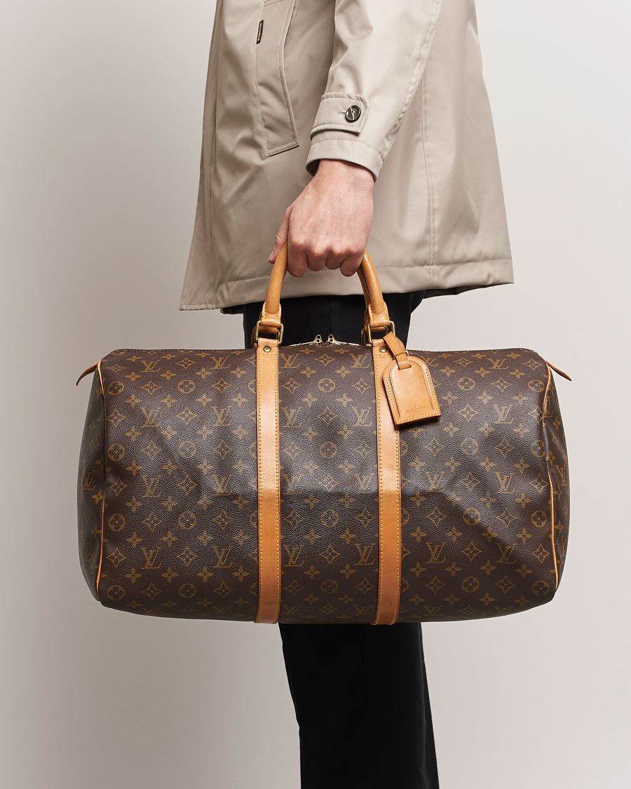 Herre | Louis Vuitton Pre-Owned | Louis Vuitton Pre-Owned | Keepall 50 Bag Monogram 