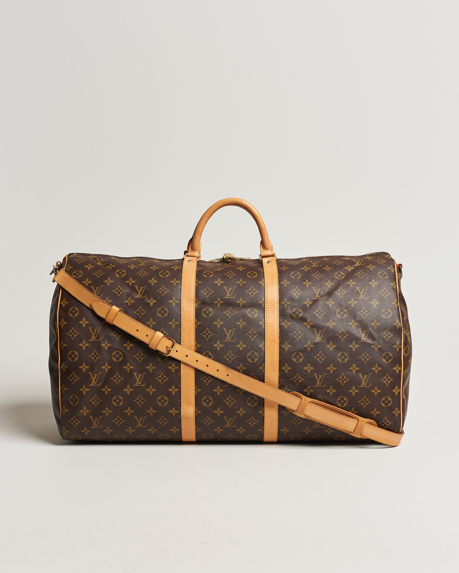 Herre | Louis Vuitton Pre-Owned Keepall Bandoulière 60 Monogram | Louis Vuitton Pre-Owned | Keepall Bandoulière 60 Monogram