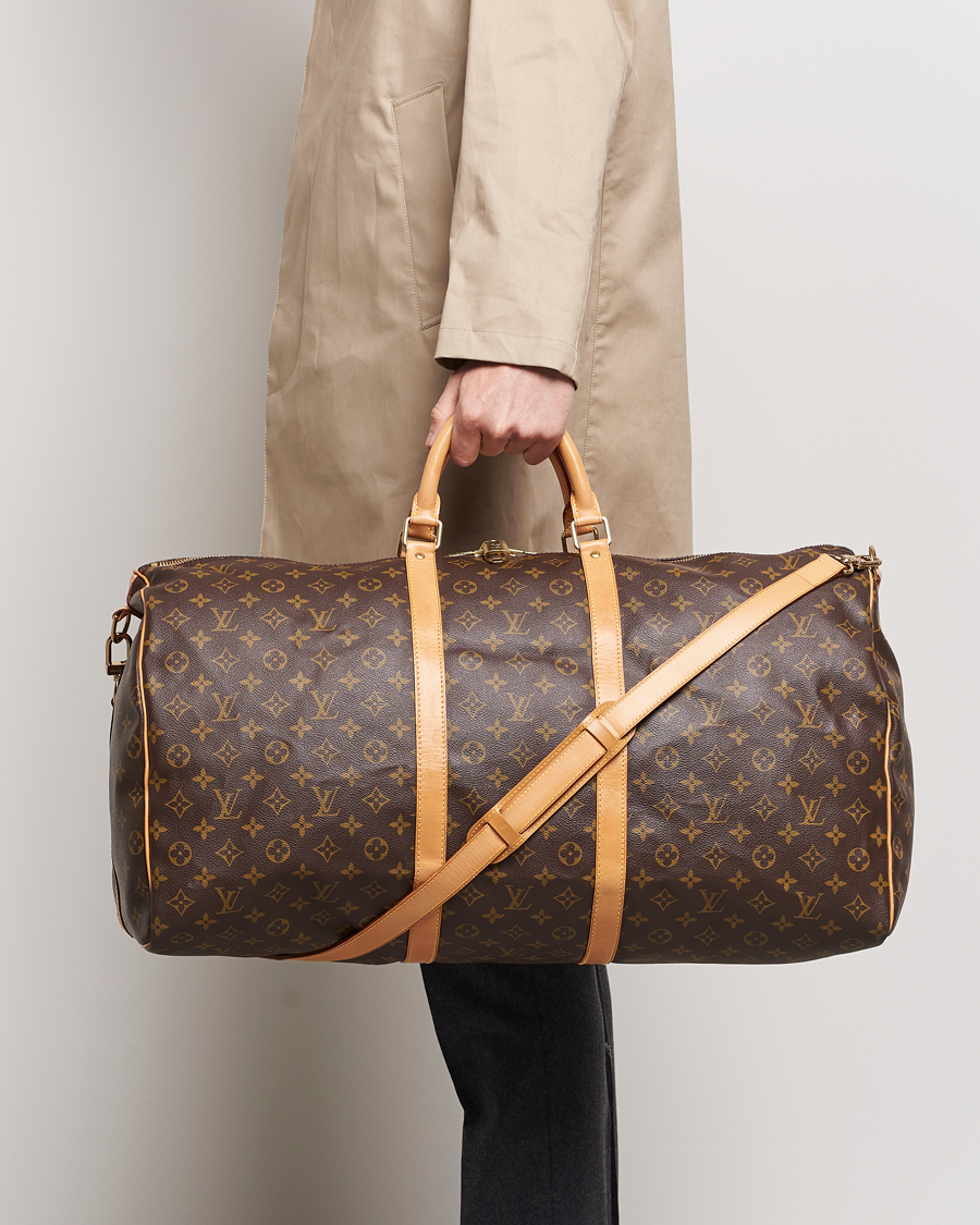 Herre | Louis Vuitton Pre-Owned Keepall Bandoulière 60 Monogram | Louis Vuitton Pre-Owned | Keepall Bandoulière 60 Monogram
