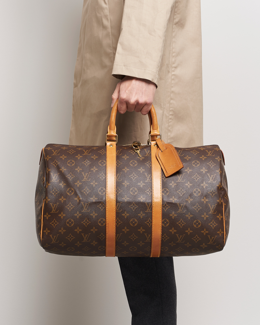 Herre | Louis Vuitton Pre-Owned Keepall 45 Bag Monogram  | Louis Vuitton Pre-Owned | Keepall 45 Bag Monogram 