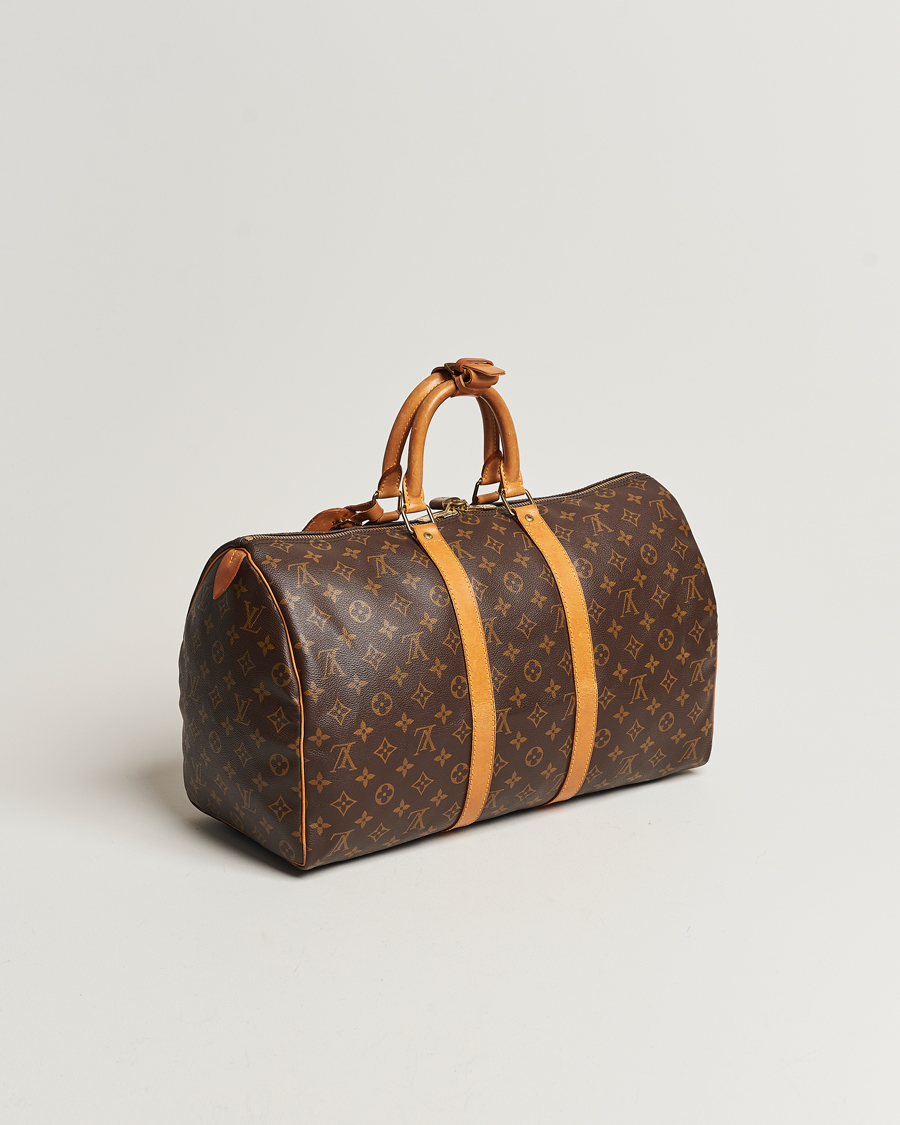 Herre | Louis Vuitton Pre-Owned Keepall 45 Bag Monogram  | Louis Vuitton Pre-Owned | Keepall 45 Bag Monogram 