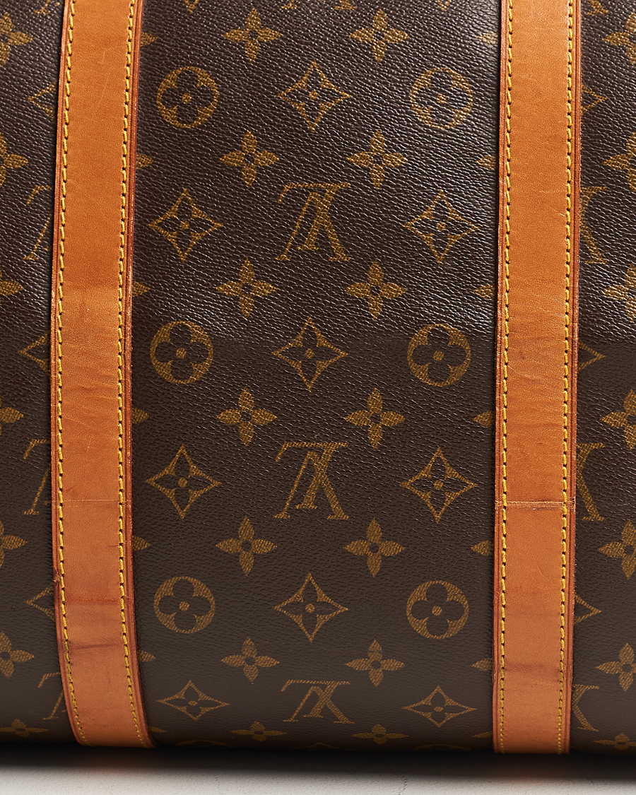 Herre | Louis Vuitton Pre-Owned Keepall 55 Bag Monogram | Louis Vuitton Pre-Owned | Keepall 55 Bag Monogram