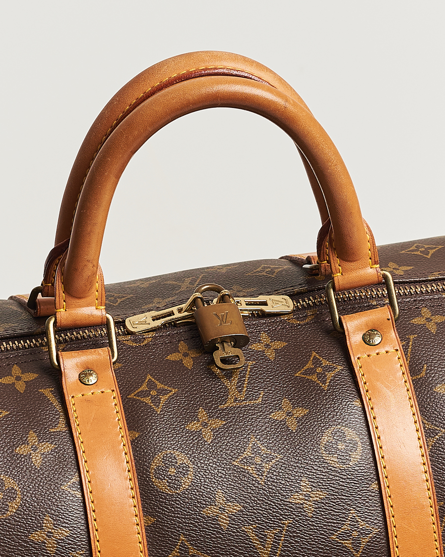 Herre | Louis Vuitton Pre-Owned Keepall 55 Bag Monogram | Louis Vuitton Pre-Owned | Keepall 55 Bag Monogram