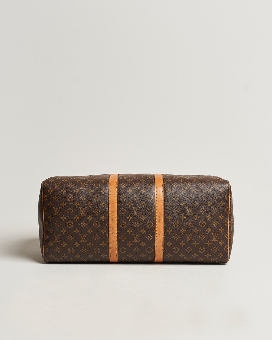 Herre | Louis Vuitton Pre-Owned Keepall 55 Bag Monogram | Louis Vuitton Pre-Owned | Keepall 55 Bag Monogram