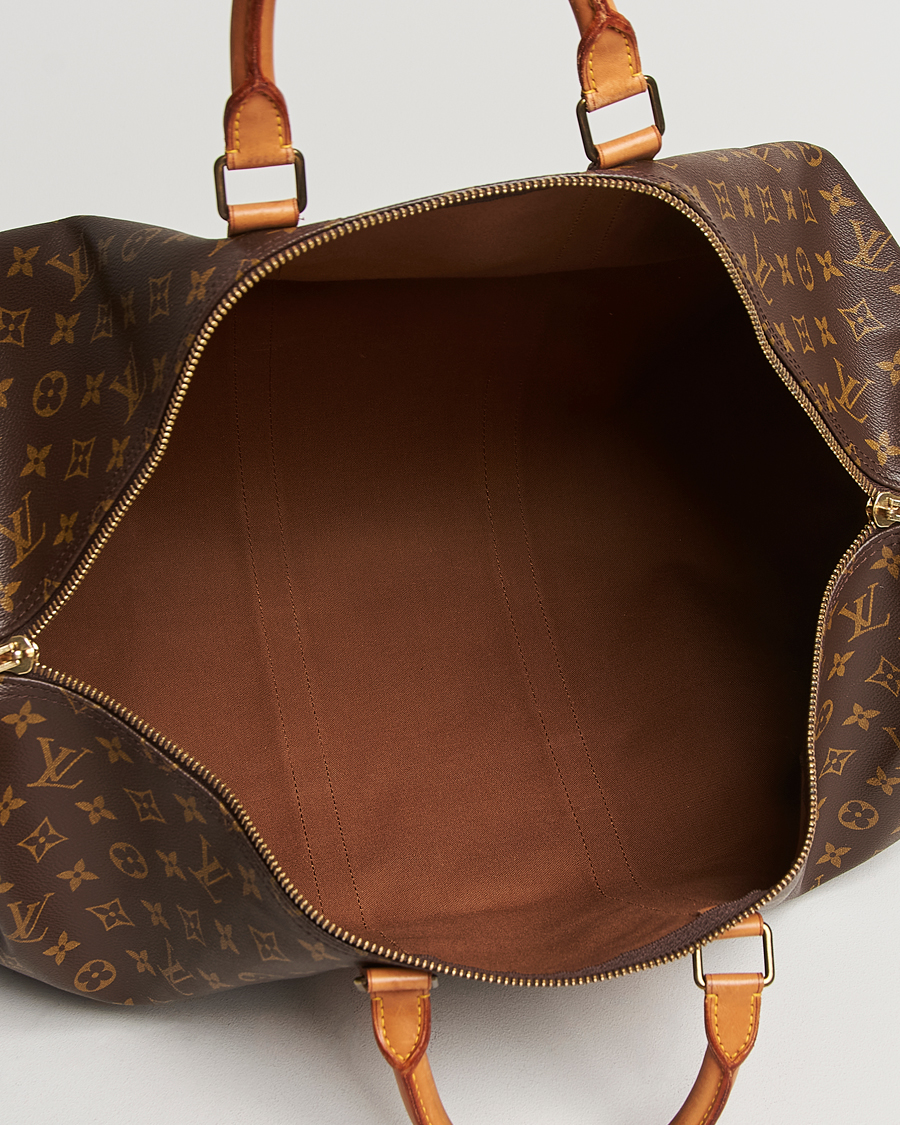 Herre | Louis Vuitton Pre-Owned Keepall 55 Bag Monogram | Louis Vuitton Pre-Owned | Keepall 55 Bag Monogram