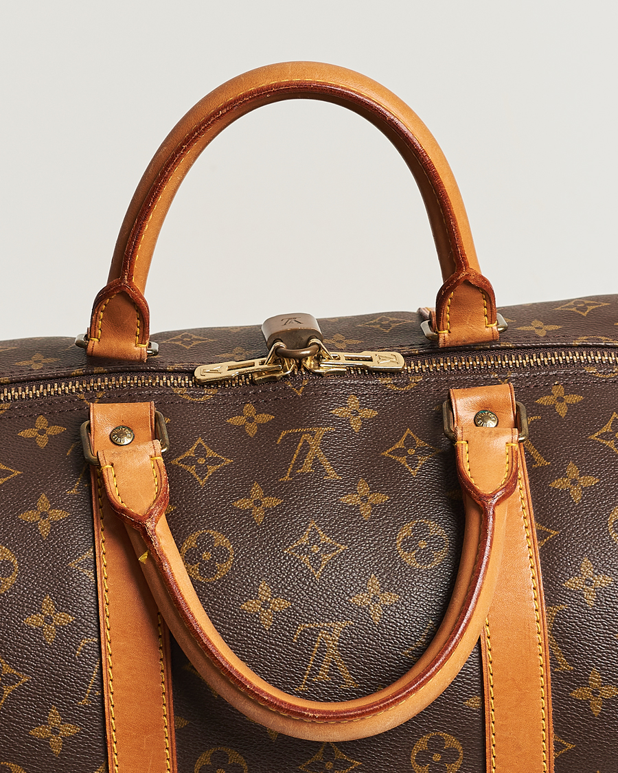 Herre | Louis Vuitton Pre-Owned Keepall 55 Bag Monogram | Louis Vuitton Pre-Owned | Keepall 55 Bag Monogram