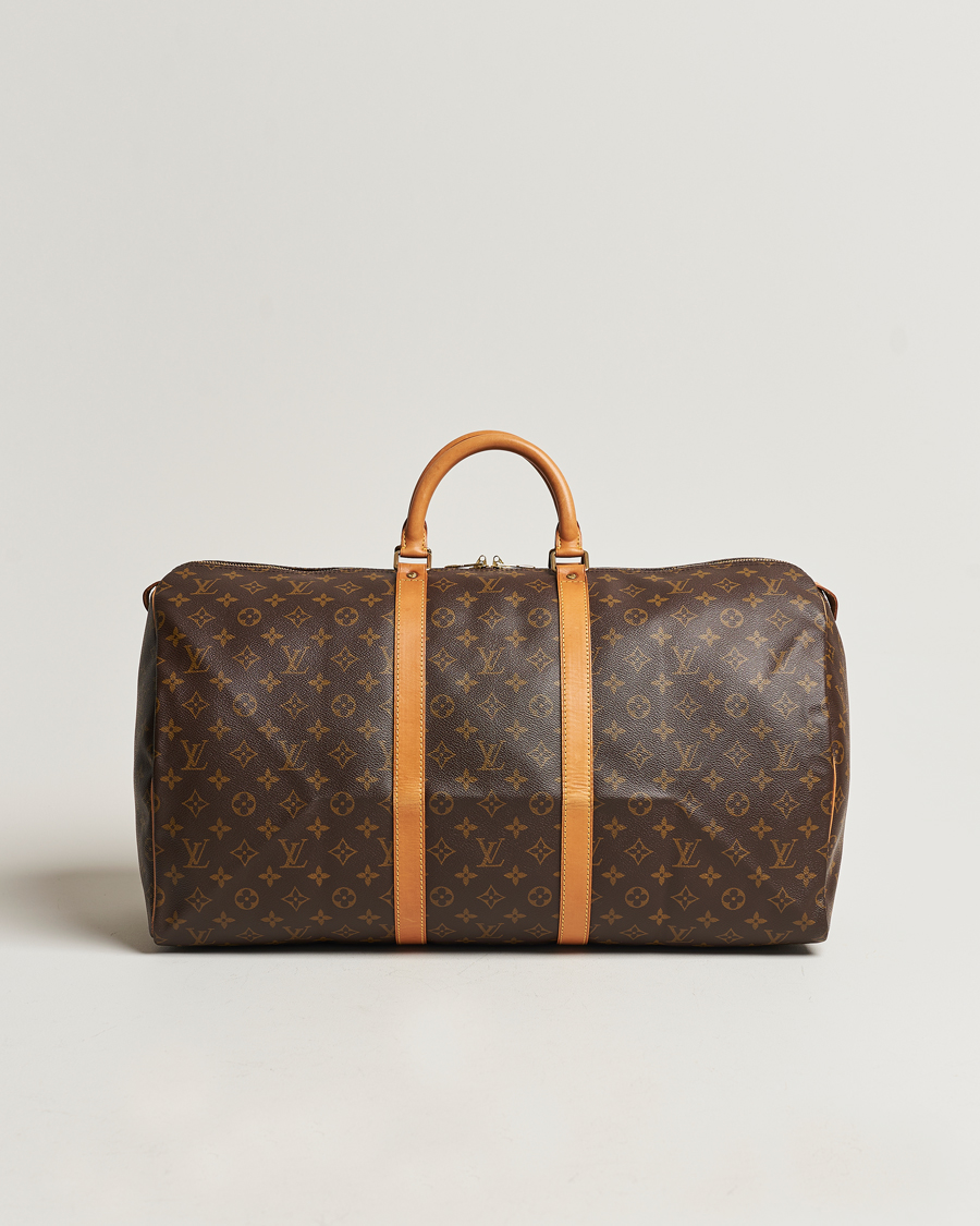 Herre | Louis Vuitton Pre-Owned Keepall 55 Bag Monogram | Louis Vuitton Pre-Owned | Keepall 55 Bag Monogram