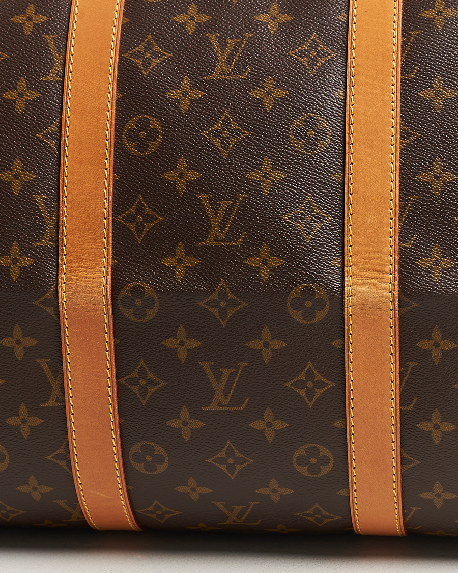 Herre | Louis Vuitton Pre-Owned Keepall 55 Bag Monogram | Louis Vuitton Pre-Owned | Keepall 55 Bag Monogram