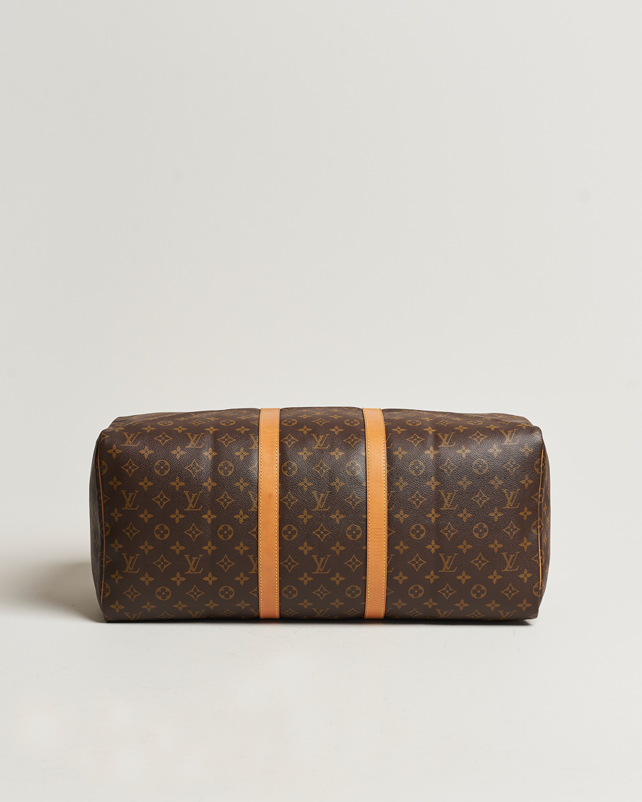 Herre | Louis Vuitton Pre-Owned Keepall 55 Bag Monogram | Louis Vuitton Pre-Owned | Keepall 55 Bag Monogram