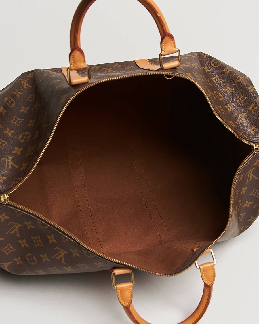 Herre | Louis Vuitton Pre-Owned Keepall 55 Bag Monogram | Louis Vuitton Pre-Owned | Keepall 55 Bag Monogram
