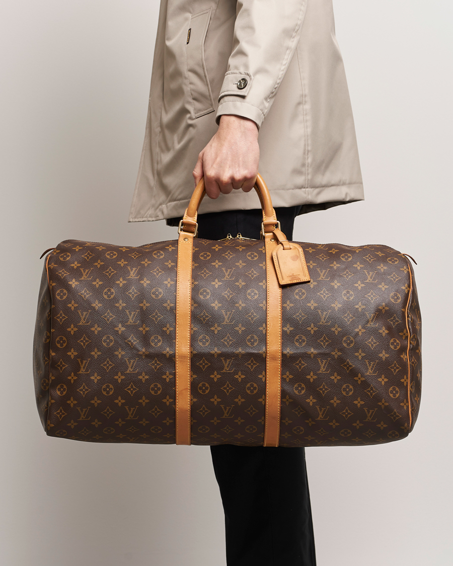 Herre | Pre-owned Assesoarer | Louis Vuitton Pre-Owned | Keepall 60 Bag Monogram 