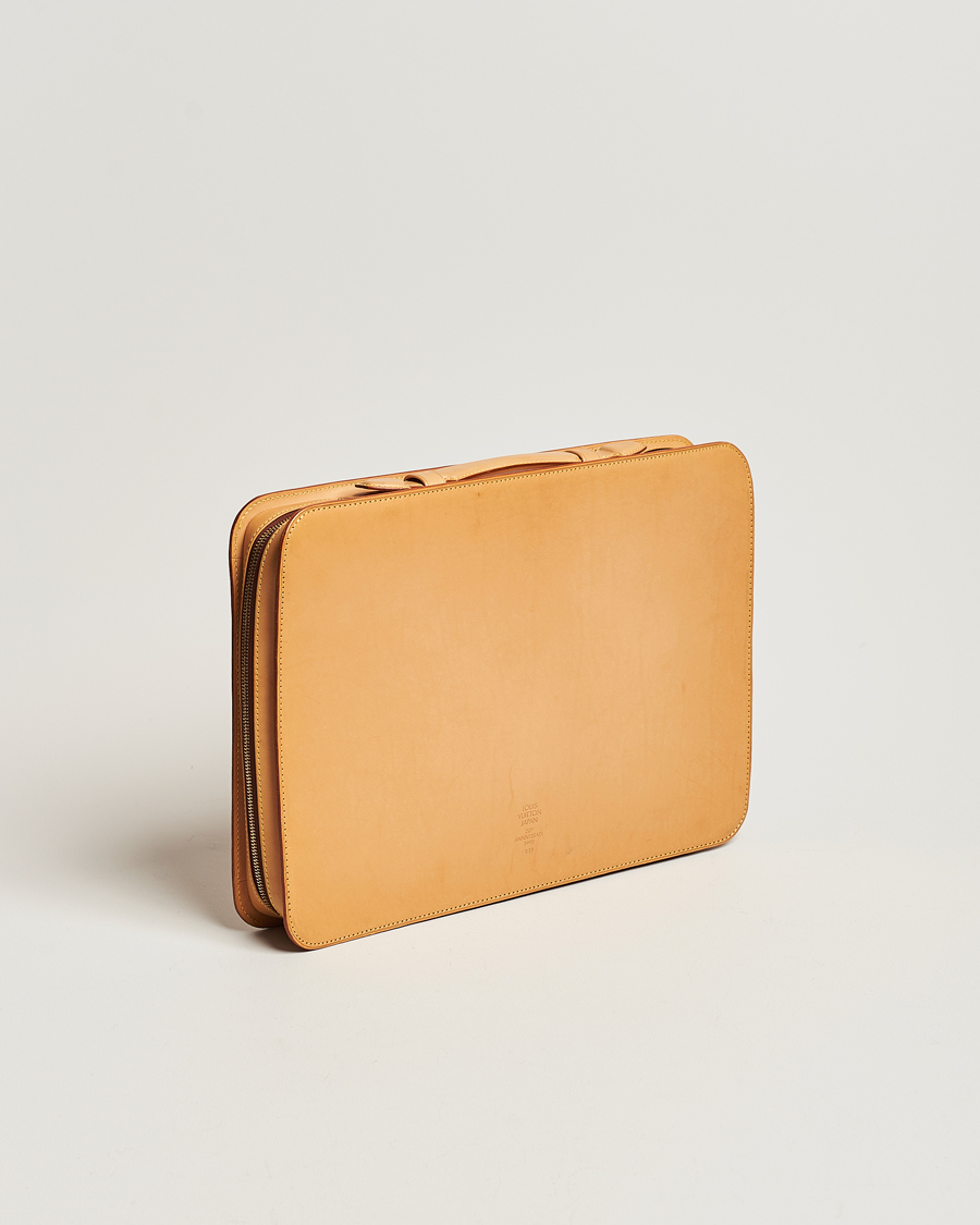 Herre | Louis Vuitton Pre-Owned Briefcase Leather | Louis Vuitton Pre-Owned | Briefcase Leather