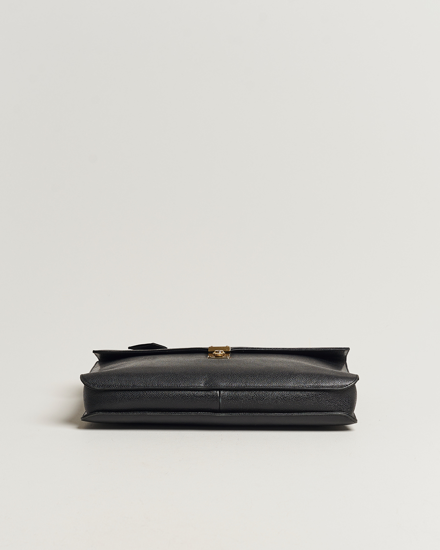 Herre | Chanel Pre-Owned Portfolio Briefcase Leather Black | Chanel Pre-Owned | Portfolio Briefcase Leather Black