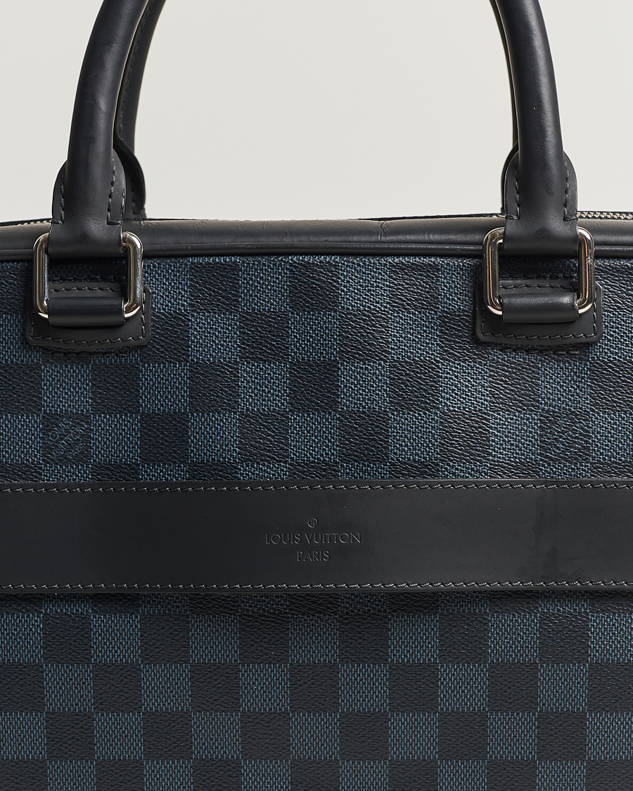 Herre | Louis Vuitton Pre-Owned Porte Documents Business Bag Damier Graphite | Louis Vuitton Pre-Owned | Porte Documents Business Bag Damier Graphite