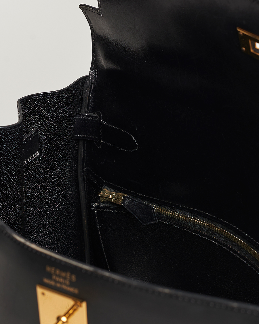 Herre | Hermès Pre-Owned Kelly 35 Handbag Black | Hermès Pre-Owned | Kelly 35 Handbag Black