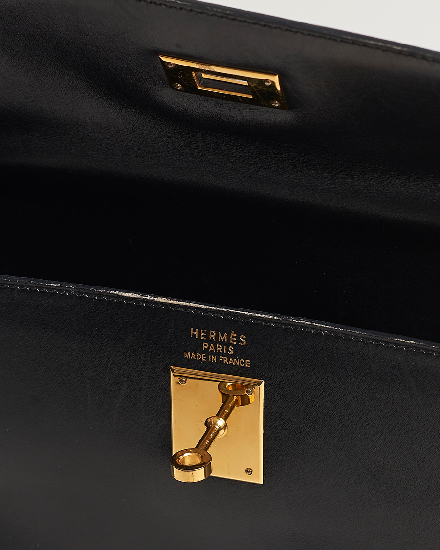 Herre | Hermès Pre-Owned Kelly 35 Handbag Black | Hermès Pre-Owned | Kelly 35 Handbag Black