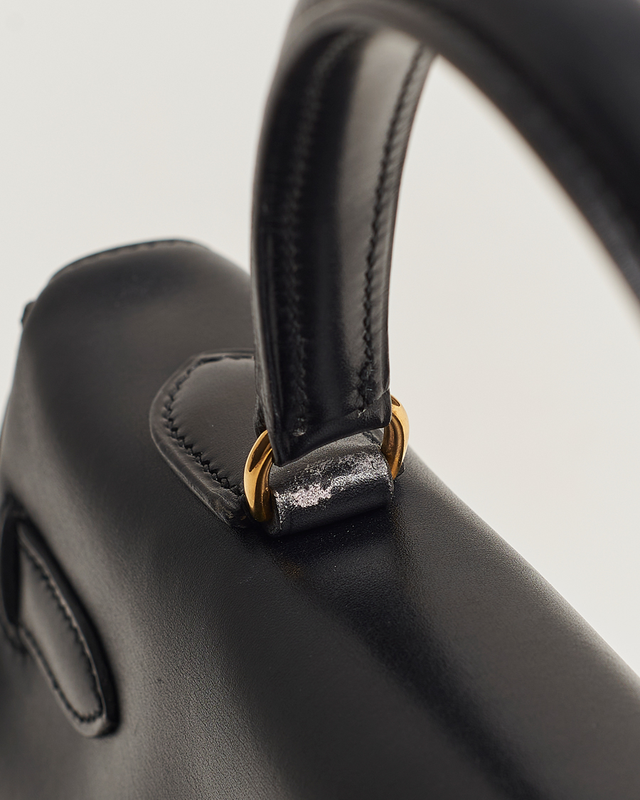 Herre | Hermès Pre-Owned Kelly 35 Handbag Black | Hermès Pre-Owned | Kelly 35 Handbag Black