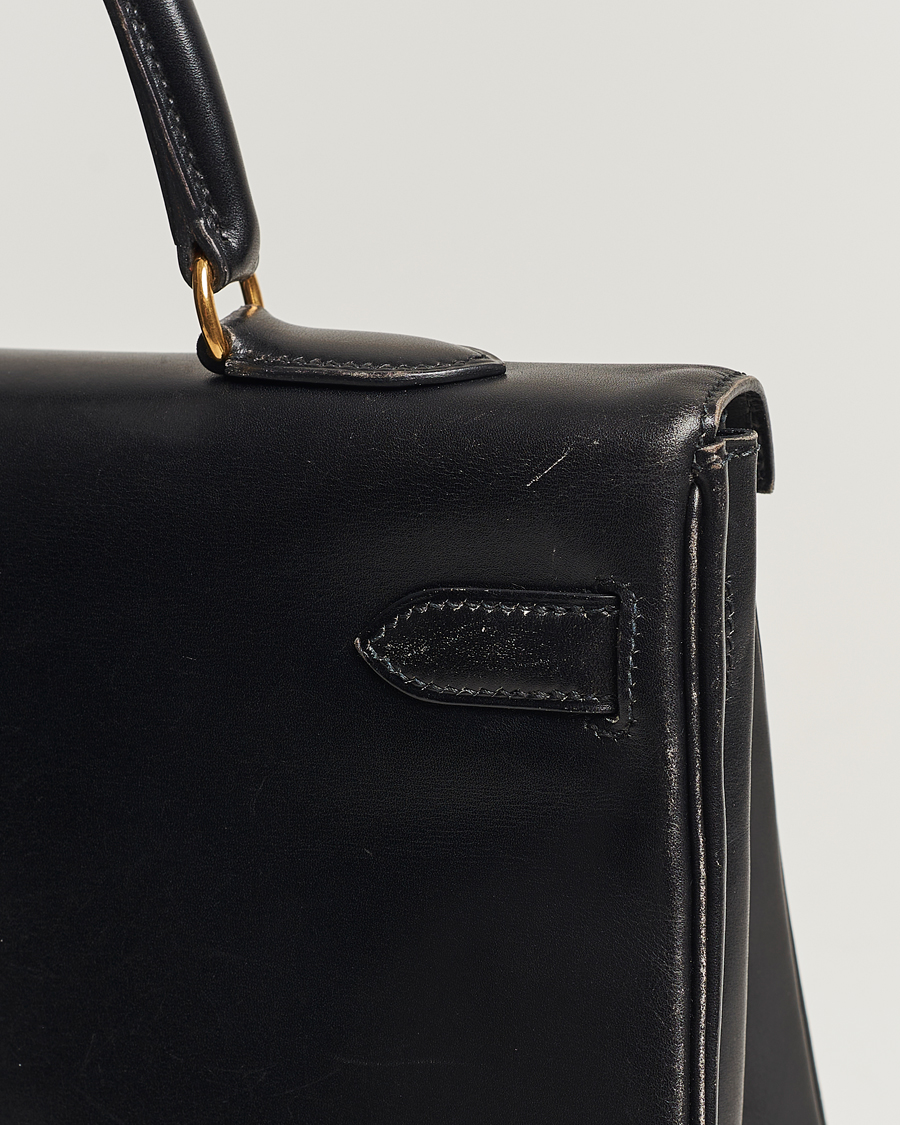 Herre | Hermès Pre-Owned Kelly 35 Handbag Black | Hermès Pre-Owned | Kelly 35 Handbag Black