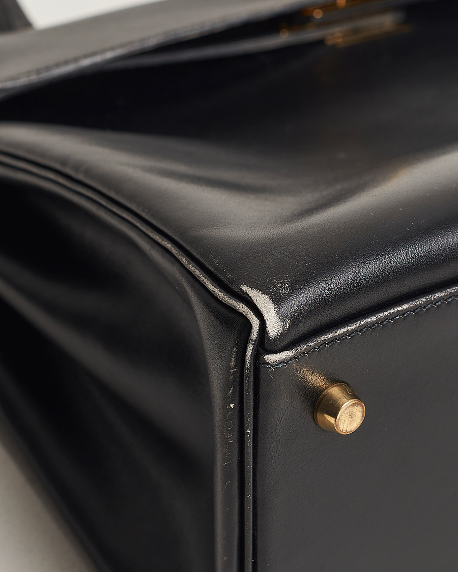 Herre | Hermès Pre-Owned Kelly 35 Handbag Black | Hermès Pre-Owned | Kelly 35 Handbag Black