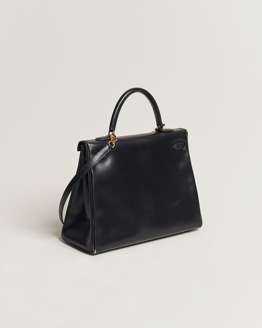 Herre | Hermès Pre-Owned Kelly 35 Handbag Black | Hermès Pre-Owned | Kelly 35 Handbag Black