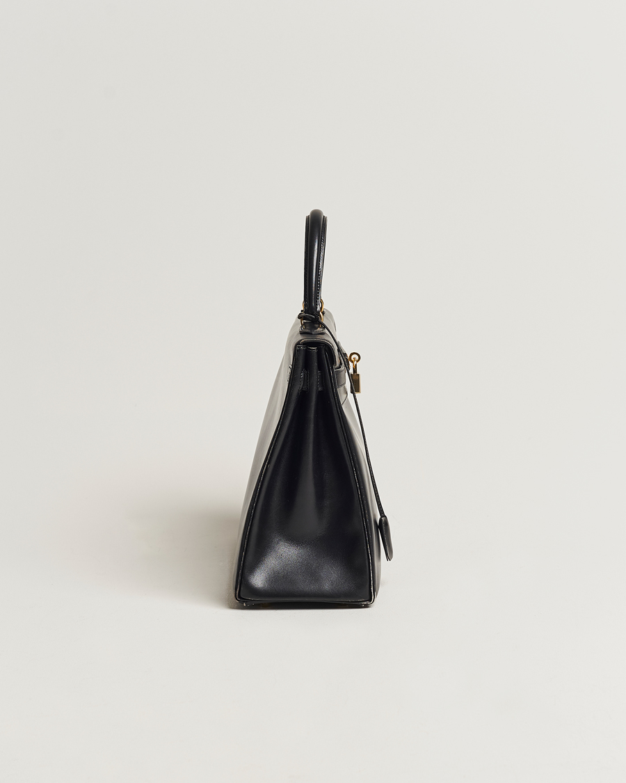 Herre | Hermès Pre-Owned Kelly 35 Handbag Black | Hermès Pre-Owned | Kelly 35 Handbag Black