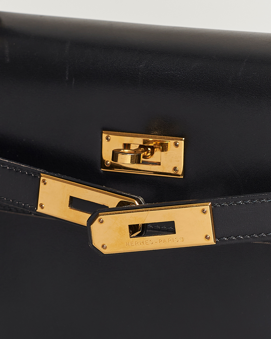 Herre | Hermès Pre-Owned Kelly 35 Handbag Black | Hermès Pre-Owned | Kelly 35 Handbag Black