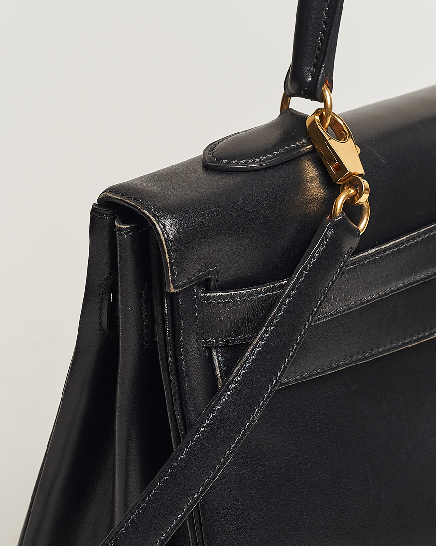 Herre | Hermès Pre-Owned Kelly 35 Handbag Black | Hermès Pre-Owned | Kelly 35 Handbag Black
