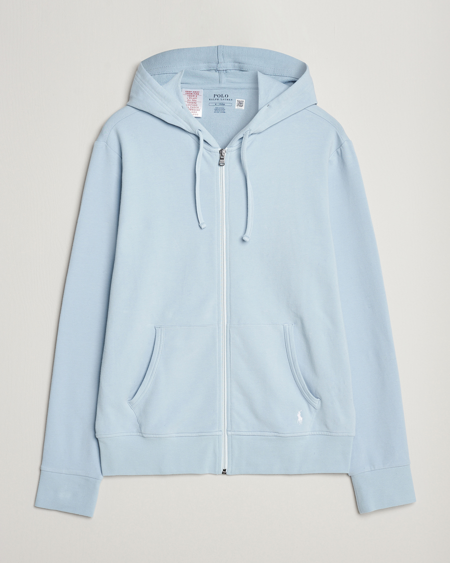 Herre | Gensere | Polo Ralph Lauren | Cotton Jersey Long Sleeve Hoodie Alpine Blue