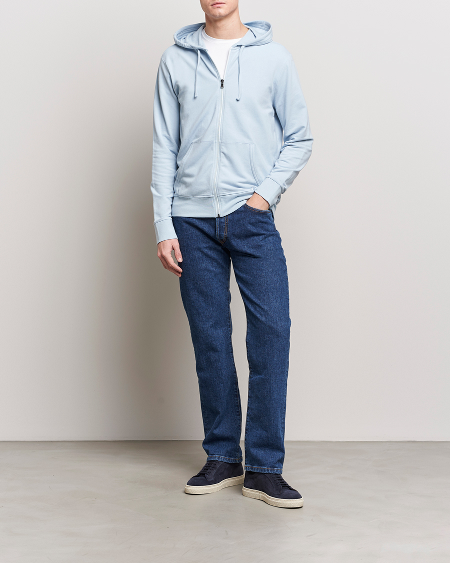 Herre | Gensere | Polo Ralph Lauren | Cotton Jersey Long Sleeve Hoodie Alpine Blue