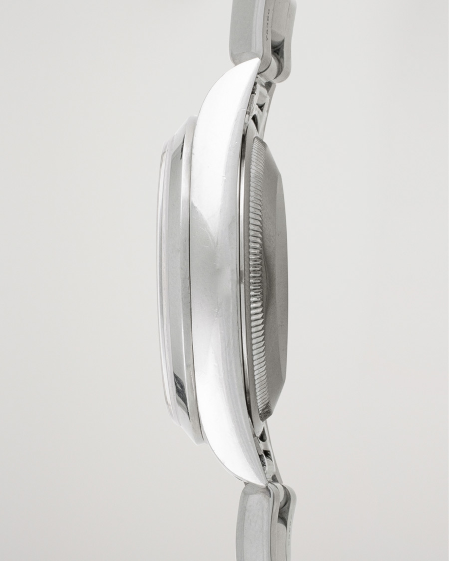 Herre | Rolex Pre-Owned Datejust 16200 Oyster Perpetual Steel White Silver | Rolex Pre-Owned | Datejust 16200 Oyster Perpetual Steel White Silver