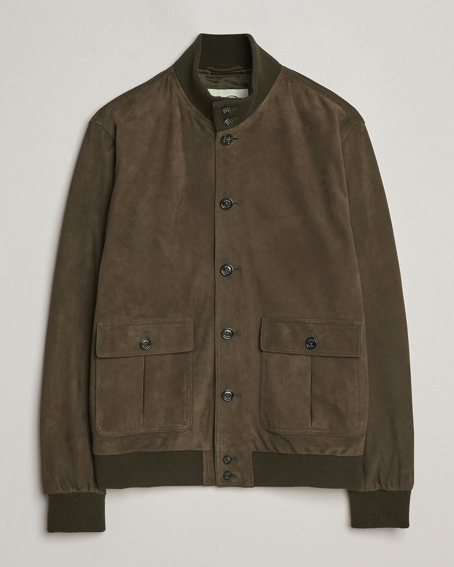 Herre | Jakker | Valstar | Valstarino Suede Jacket Muschio