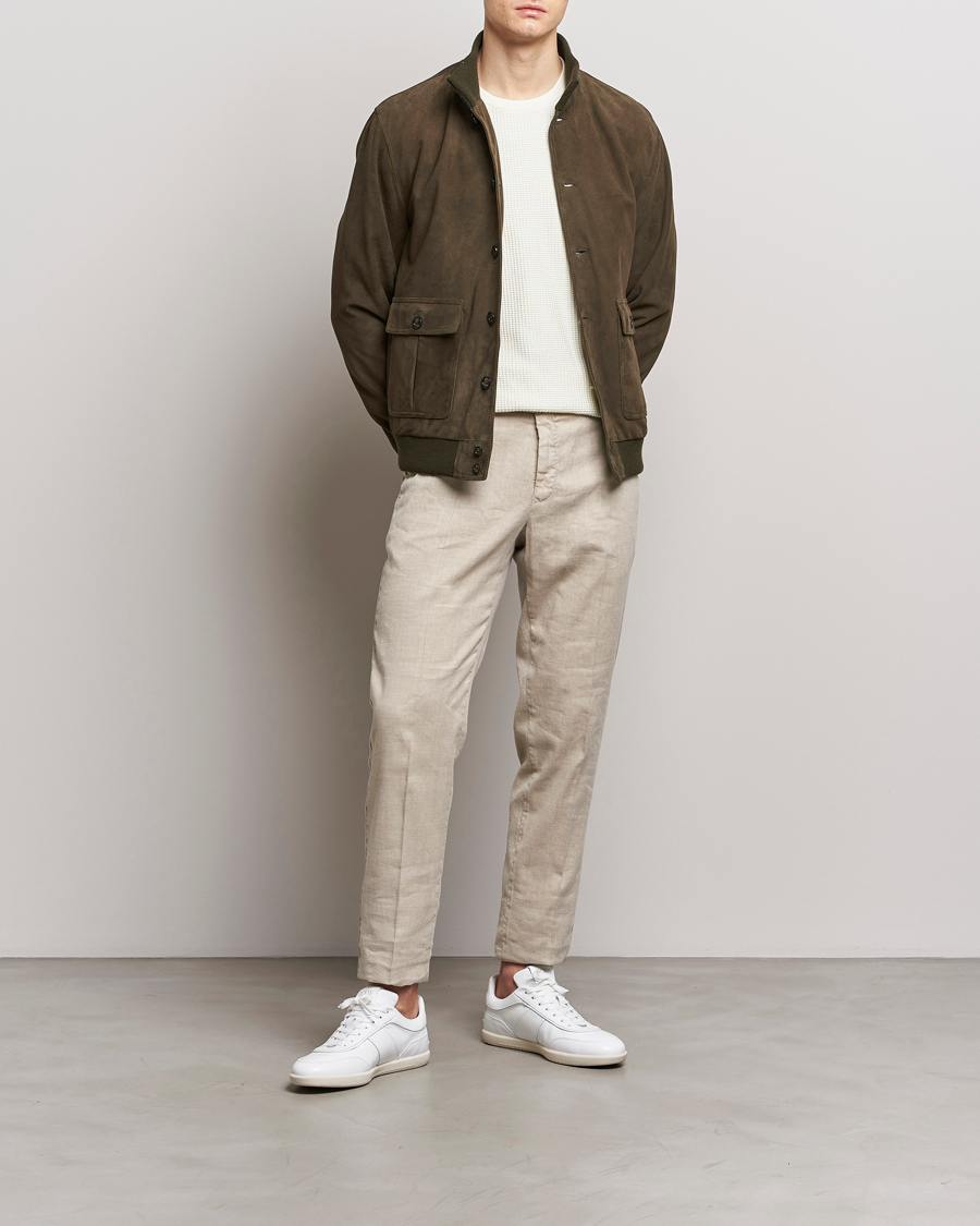 Herre | Jakker | Valstar | Valstarino Suede Jacket Muschio