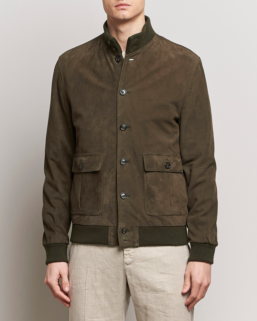 Herre | Avdelinger | Valstar | Valstarino Suede Jacket Muschio