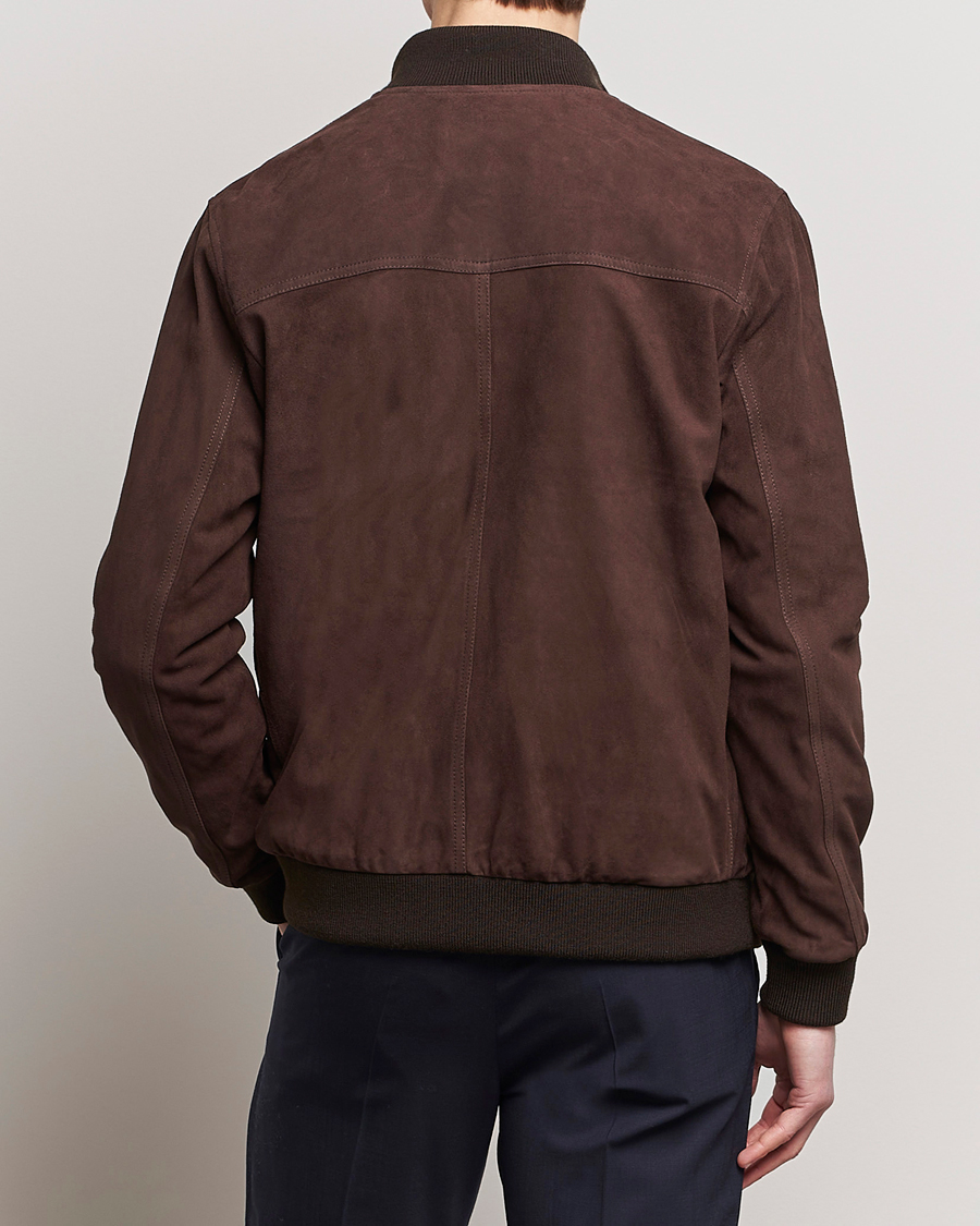 Herre | Jakker | Valstar | Valstarino Suede Jacket Dark Brown