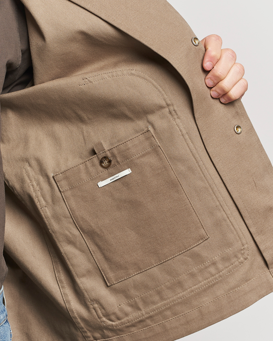 Herre | Jakker | Valstar | Canvas Chore Jacket Khaki