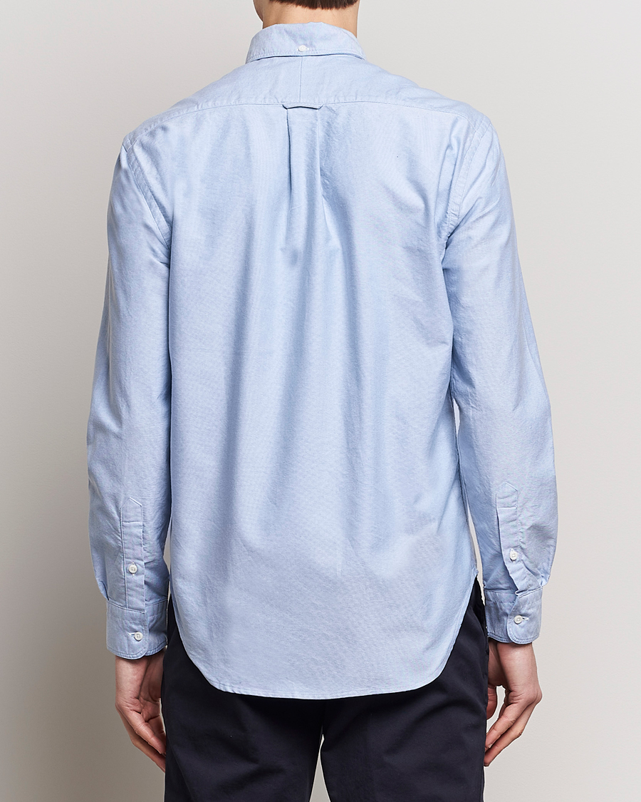 Herre | Skjorter | Gitman Vintage | Button Down Oxford Shirt Light Blue