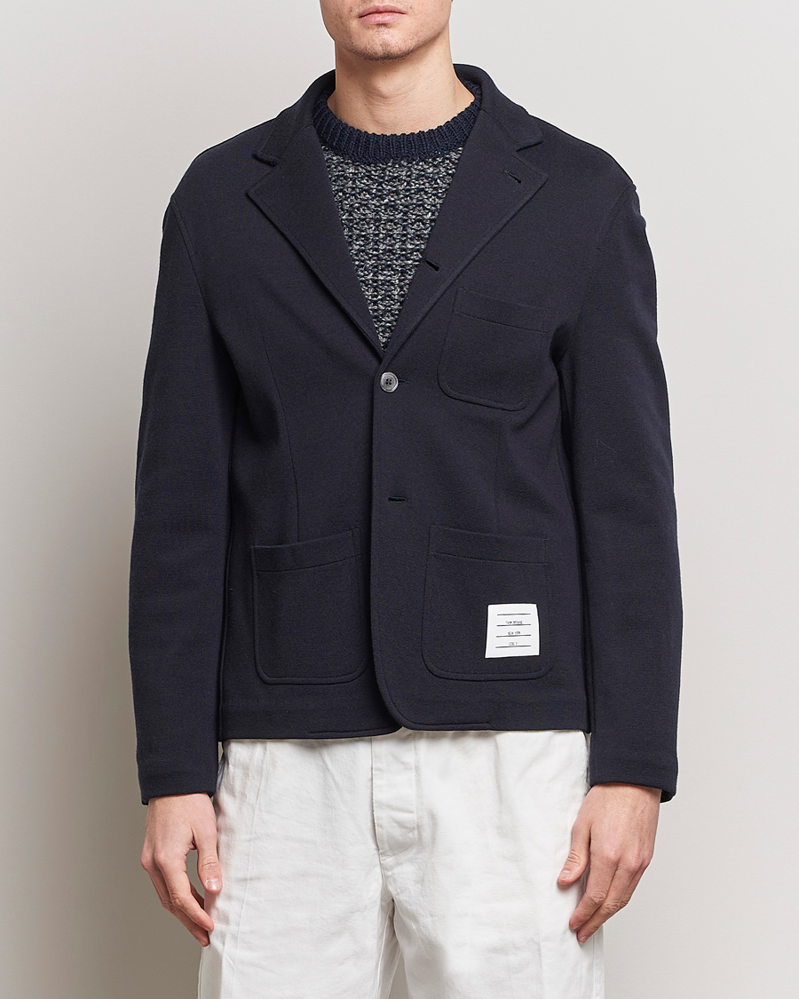 Herre | Contemporary Creators | Thom Browne | Wool Sport Coat Navy