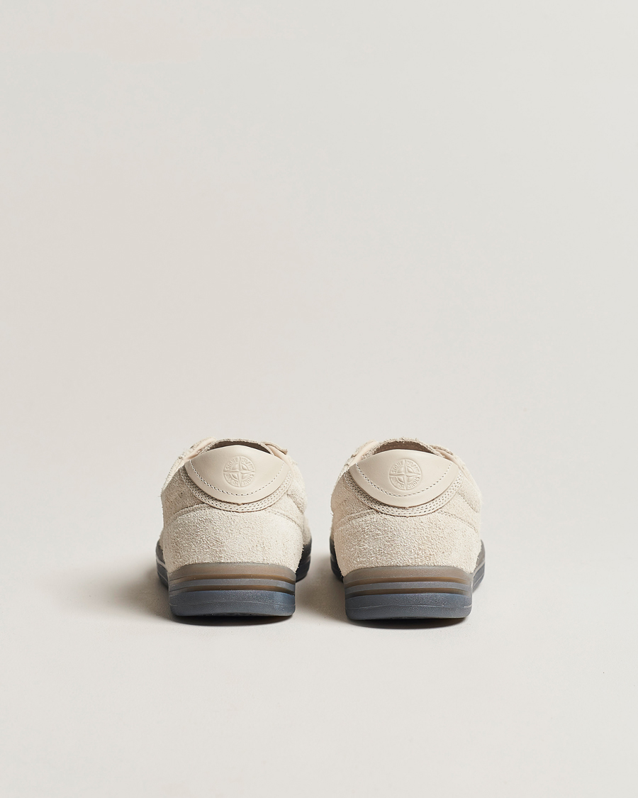 Herre | Stone Island S0101 Suede Sneakers Natural Beige | Stone Island | S0101 Suede Sneakers Natural Beige
