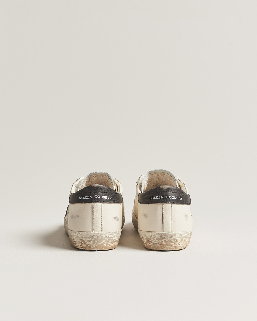 Herre | Golden Goose Deluxe Brand Super-Star Sneaker White/Black | Golden Goose | Deluxe Brand Super-Star Sneaker White/Black