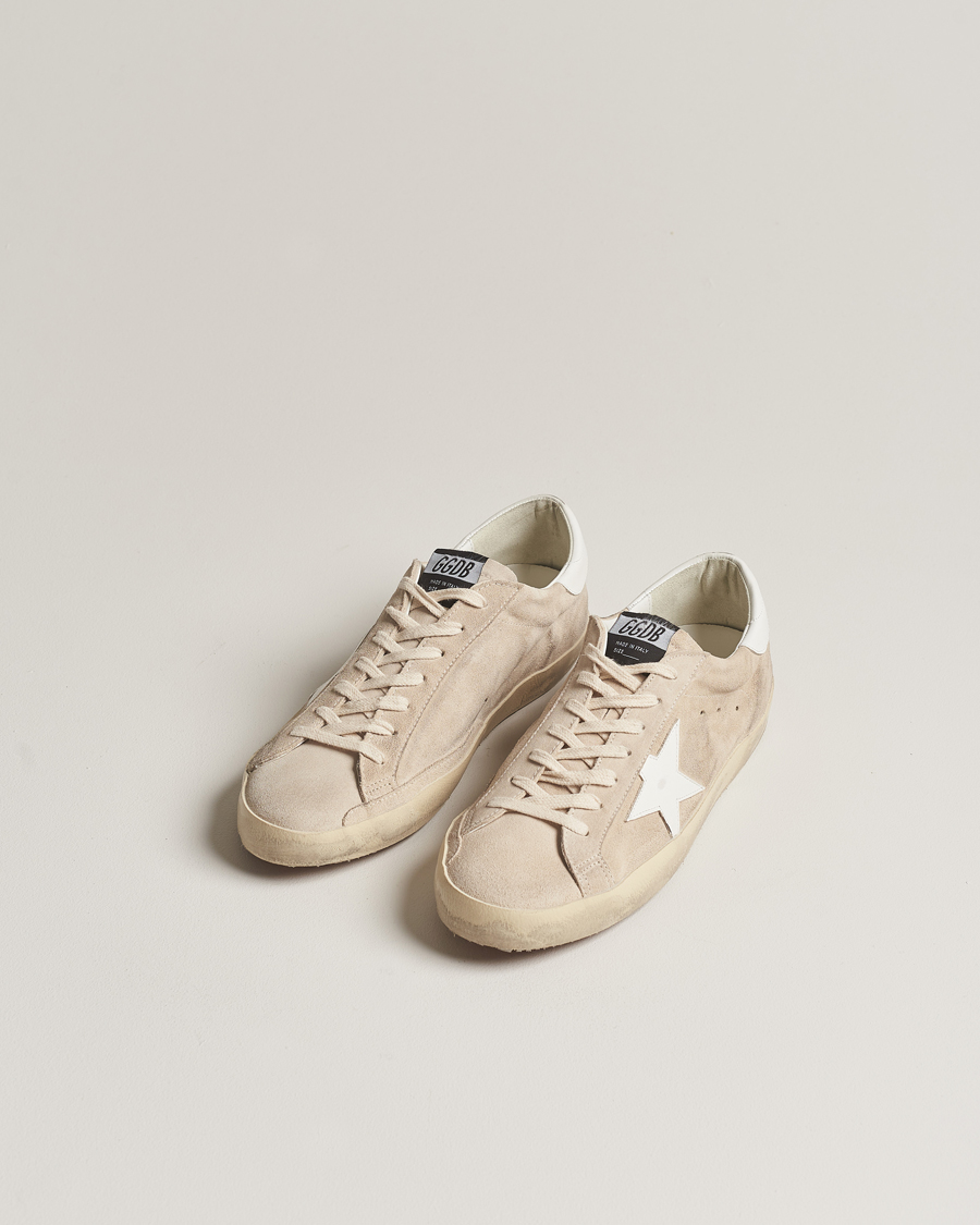 Herre |  | Golden Goose Deluxe Brand | Super-Star Sneaker Beige/White