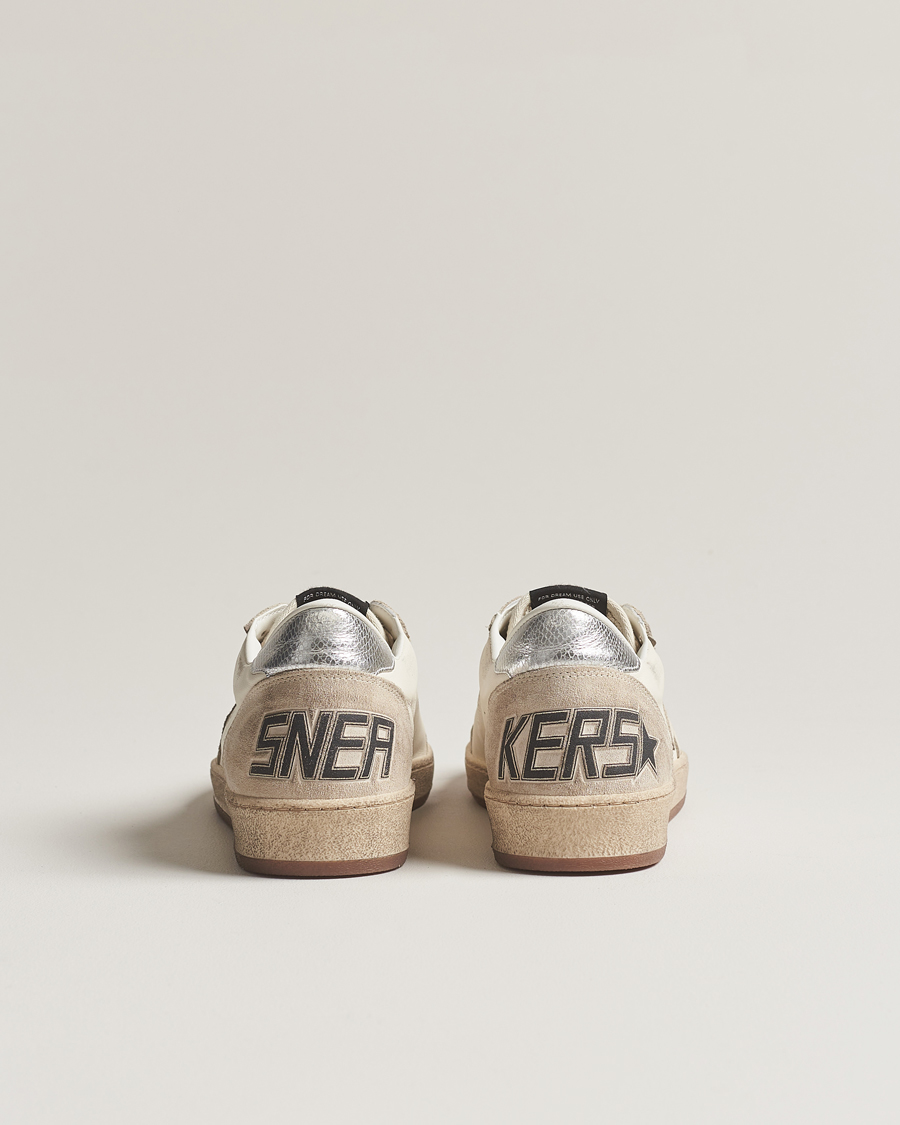 Herre | Golden Goose Deluxe Brand Ball Star Sneakers White/Beige | Golden Goose | Deluxe Brand Ball Star Sneakers White/Beige