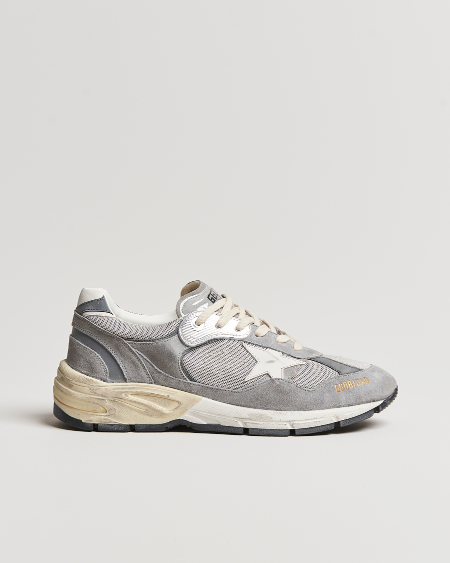 Herre | Golden Goose Deluxe Brand Running Dad Sneakers Grey Suede | Golden Goose | Deluxe Brand Running Dad Sneakers Grey Suede